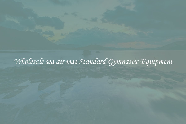 Wholesale sea air mat Standard Gymnastic Equipment
